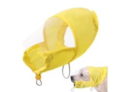 Touca De Banho Impermeável Para Cães, Protetor De Orelhas, Capuz Calmante Elástico