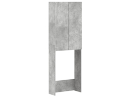Vidaxl Armário De Banheiro Arnhem Cinzento Cimento 66 X 25,5 X 190 Cm