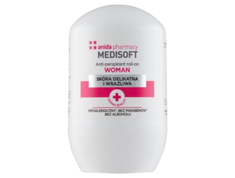 Medisoft Womens Antiperspirant Roll On Deodorant, 50ml Protective Freshness Anida