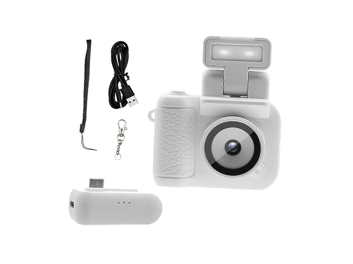 Mini Câmera Digital Retrô Snap 2025 de Bolso com Flash Vintage ELECTVAULT1