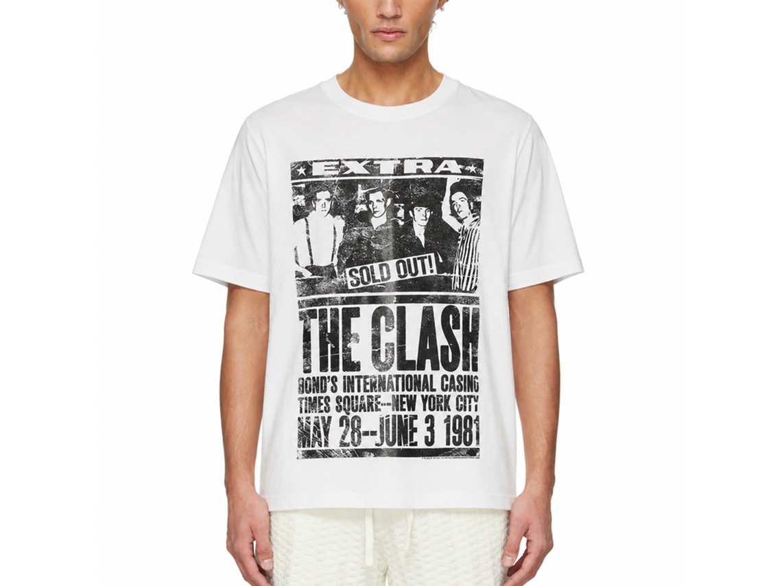 The Clash Bond's 1981 T-shirt Classic Unisex Adults Size:m