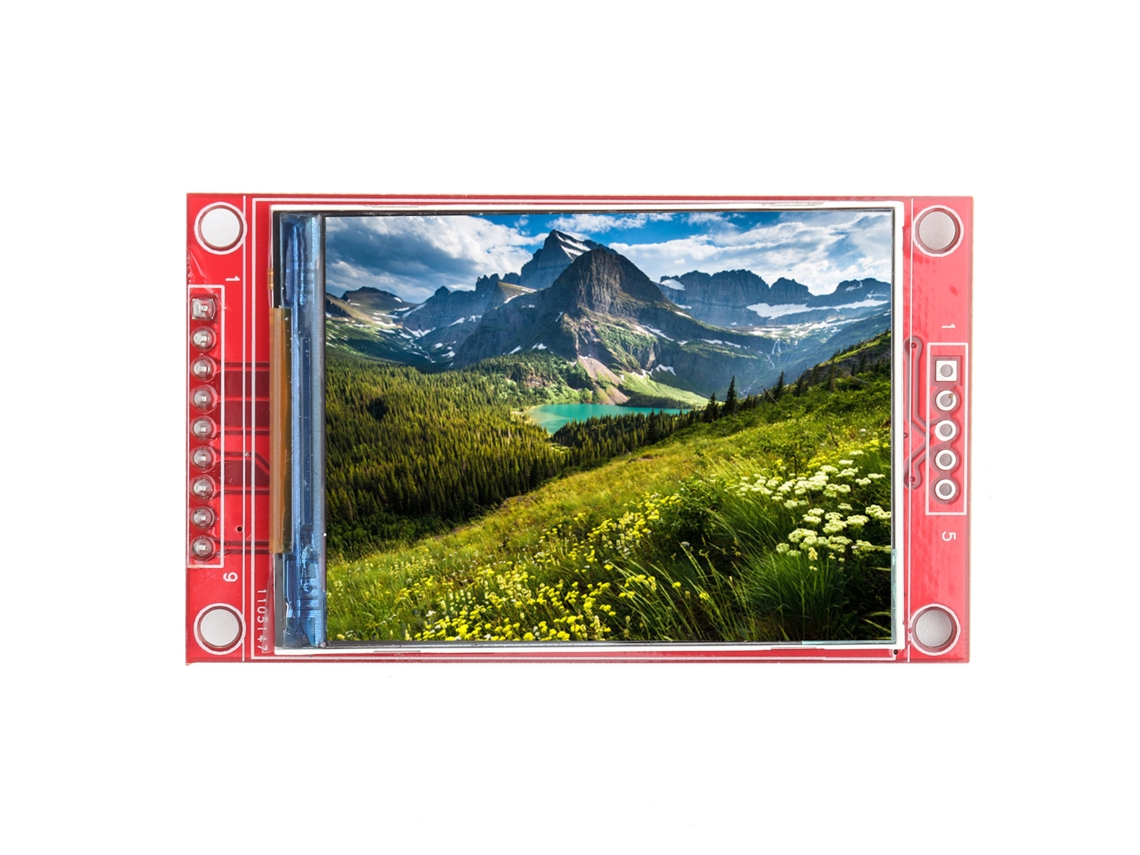 Módulo de tela LCD TFT color de 2.2 polegadas 240x320 interface serial periférica
