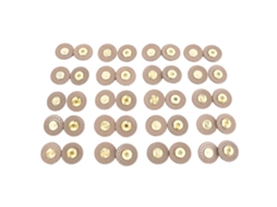20 Conjuntos De Broche Magnético De Cuero Para Bolsos, Carteras Y Ropa, Cierre Magnético Diy Beige