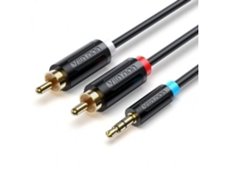 Cabo Estéreo Bclbd Jack VENTION Preto