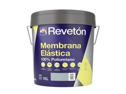 Membrana Elastica 100% Poliuretano Rojo 15 Lt REVETON