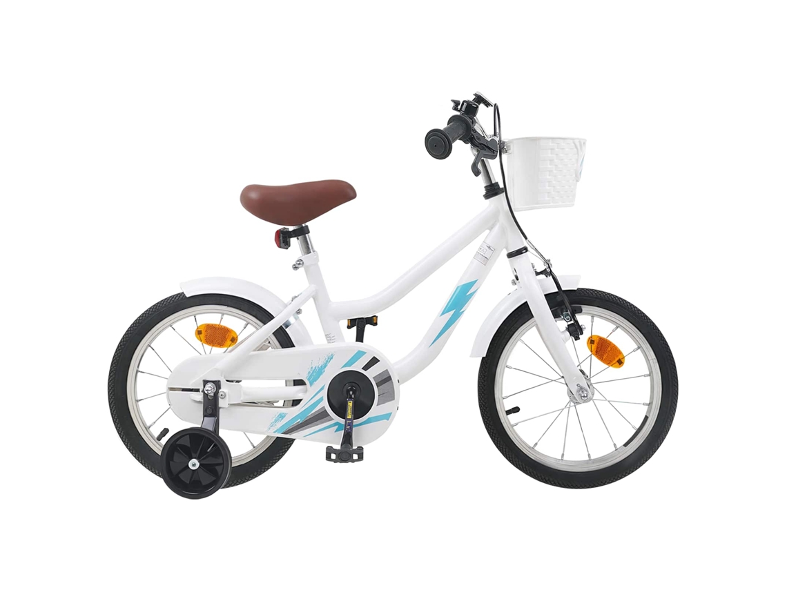 Vidaxl Bicicleta Infantil 16 Polegadas Para Crianças De 4 A 6 Anos