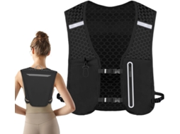 Mochila Feminina Para Corrida, Jaqueta De Corrida Com Sistema De Hidratação, Bolso Para Celular, Por Gokoco