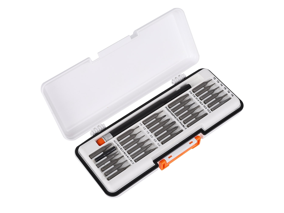 Laxiscreed Kit De Bits Com 31 Peças De Liga De Alumínio Para Ferramentas De Precisão