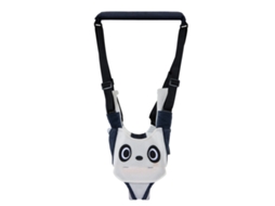 Cinto de Andar para Bebê Tipo Cesto Ajuda de Aprendizagem de Caminhada Ajustável Azul Branco Panda XIAOMOYU