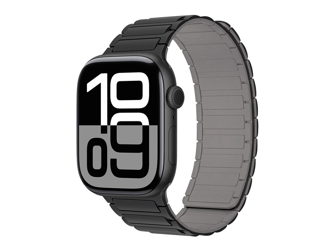 Bracelete Para Apple Watch 38/40/41/42mm Preto-cinza Cuich