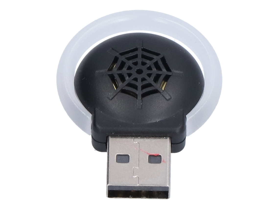 Repelente Ultrassônico de Pragas Usb 3 Níveis Conversão Rato Inseto Mosquito S/MARCA