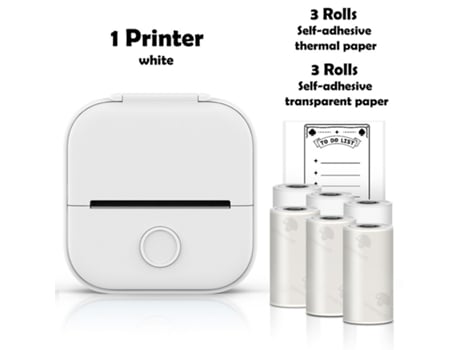 Portable Mini Thermal Printer Wirelessly Bt 203Dpi Photo Label Memo Wrong Question Printing With Usb Cable Imprimante Portable HHZ