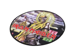 Tapete Para Rato Subsonic Iron Maiden Espuma 3mm Design Preto Antiderrapante