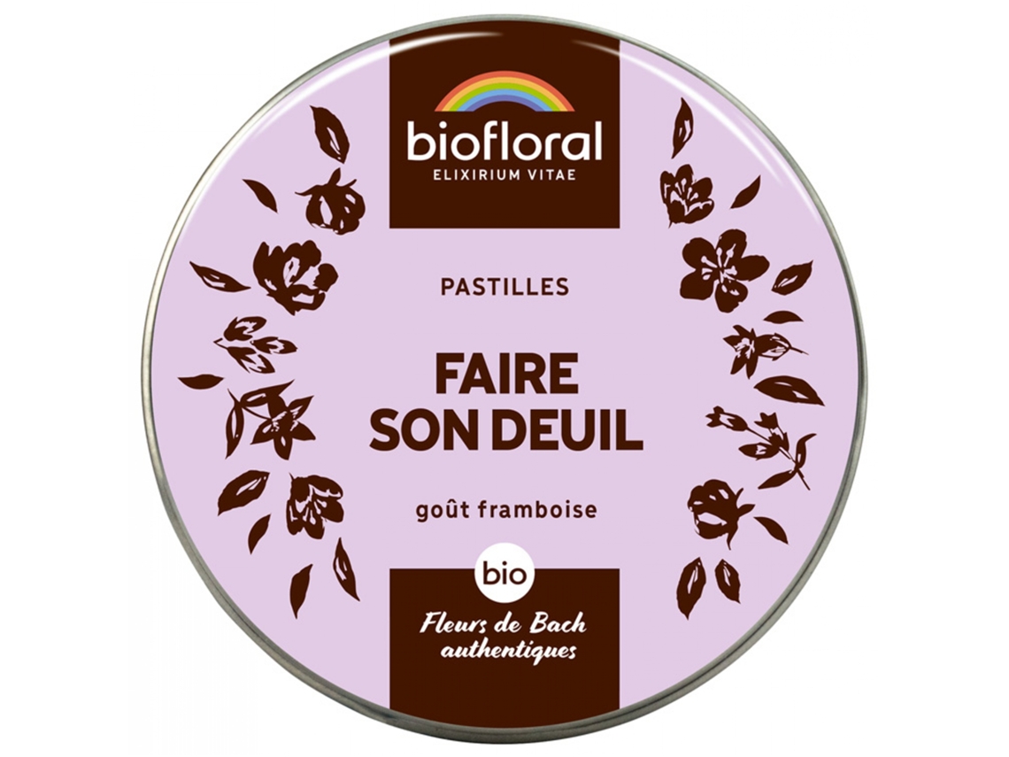 Pastilhas Bioflorais Faire Son Deuil Orgânico 50 G BIOFLORAL
