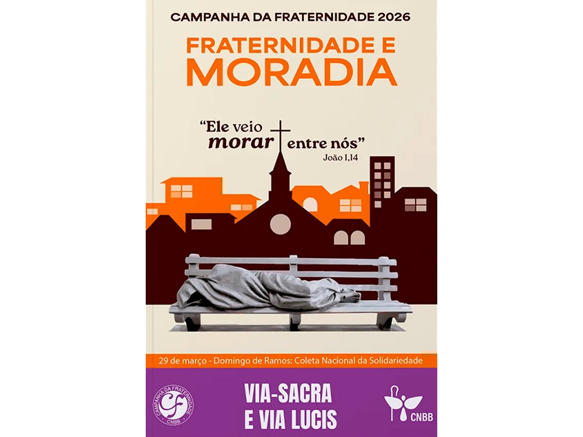Livro Cf 2026 - Via Sacra E Via Lucis De Edições Cnbb (português)