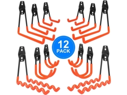 ganchos de Armazenamento para Garagem, 12 Peças | S/MARCA