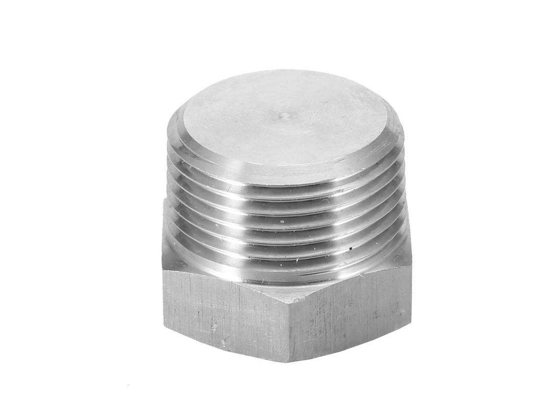 Enchufe Hexagonal Rosca Externa Aço Inoxidável | S/MARCA