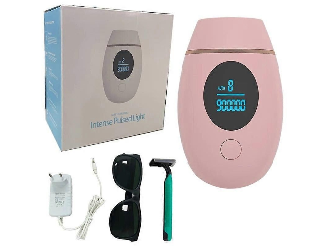 Depilador A Laser De 900.000 Flashes Para Mulheres, Máquina Elétrica De Depilação A Laser Para Rosto, Corpo Todo E Área Do Biquíni, Luz Pulsada I