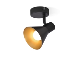 Holofotes E14 Preto Retrô Giratório 330 Holofote de Parede de Metal Lâmpada de Corredor para Quarto Sala de Estar Escada NETTLIFE