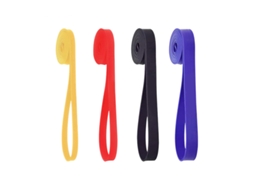 Faixa Elástica De Resistência Para Yoga (preta, 2080*4,5*21mm) - Ideal Para Exercícios De Flexão E Barra Fixa.