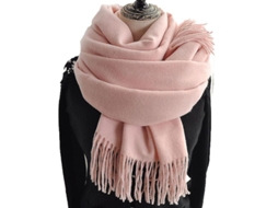 2026 bufanda Manta para Mulher com Textura de Cashmere Suave e Design Clássico de Cor Sólida com Borlas para Outono e Inverno