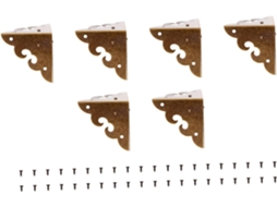 Conjunto De 8 Cantoneiras Madeira Para Proteção Contra Colisões, Ideal Para Móveis E Suprimentos