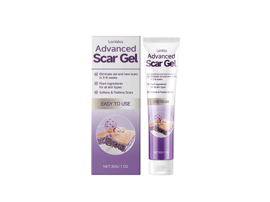 Gel Clareador Eficaz Para Cicatrizes E Remoção De Manchas