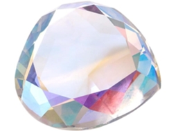 Acessório Em Formato De Coração Com Strass Decorativo Simulando Diamante, Medindo 8 X 8 X 4 Cm (3,15 X 3,15 X 1,65 Polegadas).