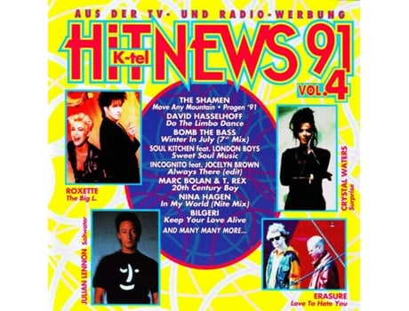 Cd Hit News 91 Vol 4 K-tel