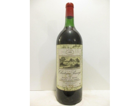 Vinho Tinto CHÂTEAU POMEYS 1981 (150 cl - 1 unidade)