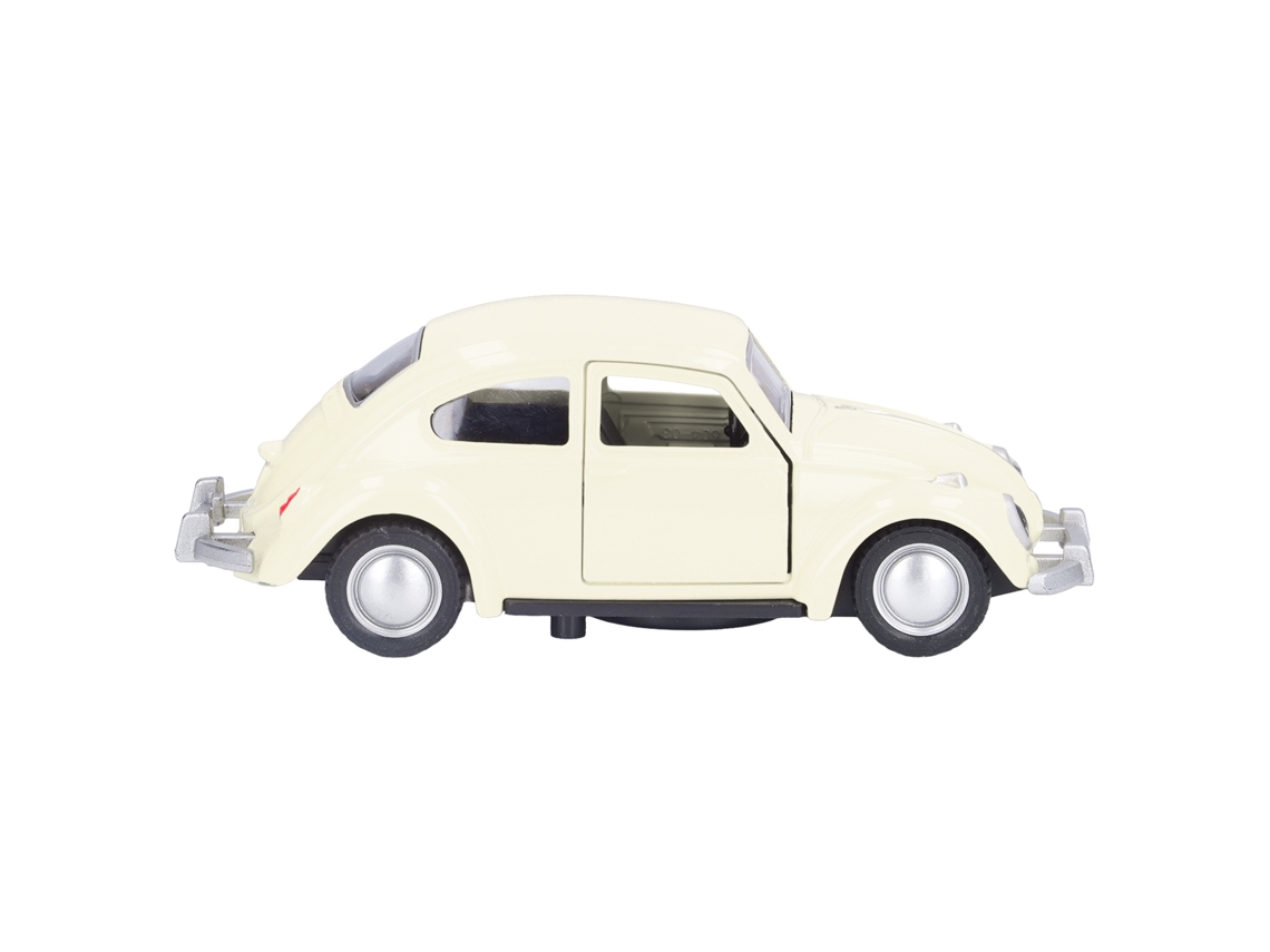 Primerox modelo de Carro Diecast de Metal 1:36 com Função de Retrocesso Brinquedo para Crianças Bege