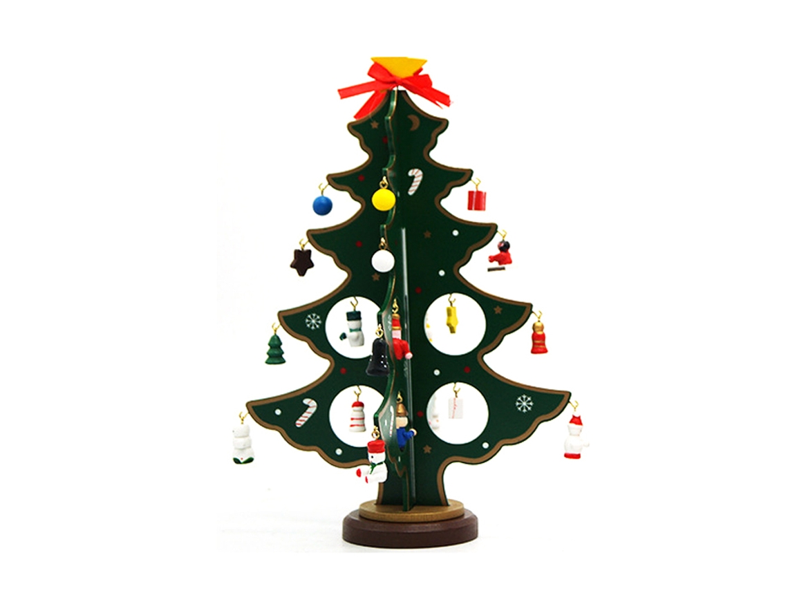 Laxiscreed Árvore De Natal Mini Para Diy, Enfeites Infantis E Decoração Natalícia Prática