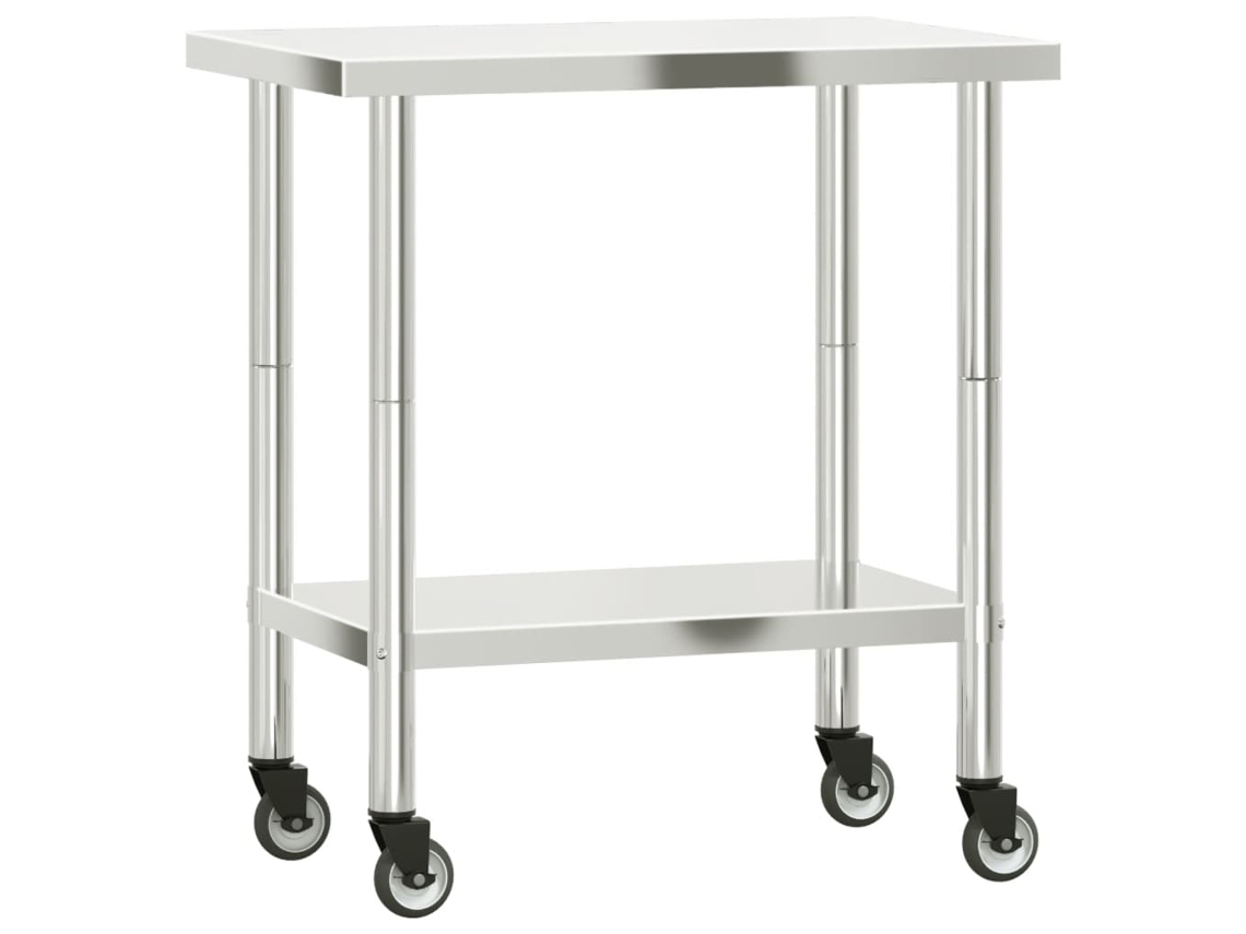 Kitchen Work Table, Kitchen Work Tables Vidaxl (82.5 X 55 X 85 Cm)