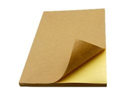 Folhas de Papel Kraft A4 Autoadesivo para Impressora