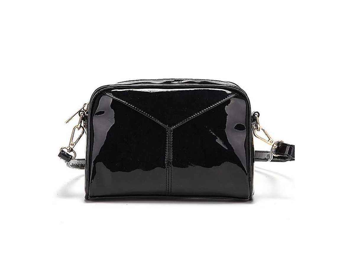 BOLSA de Ombro Fasst de Couro Holo para Mulher, Versátil, com Cremalheira, Transversal, Moderna