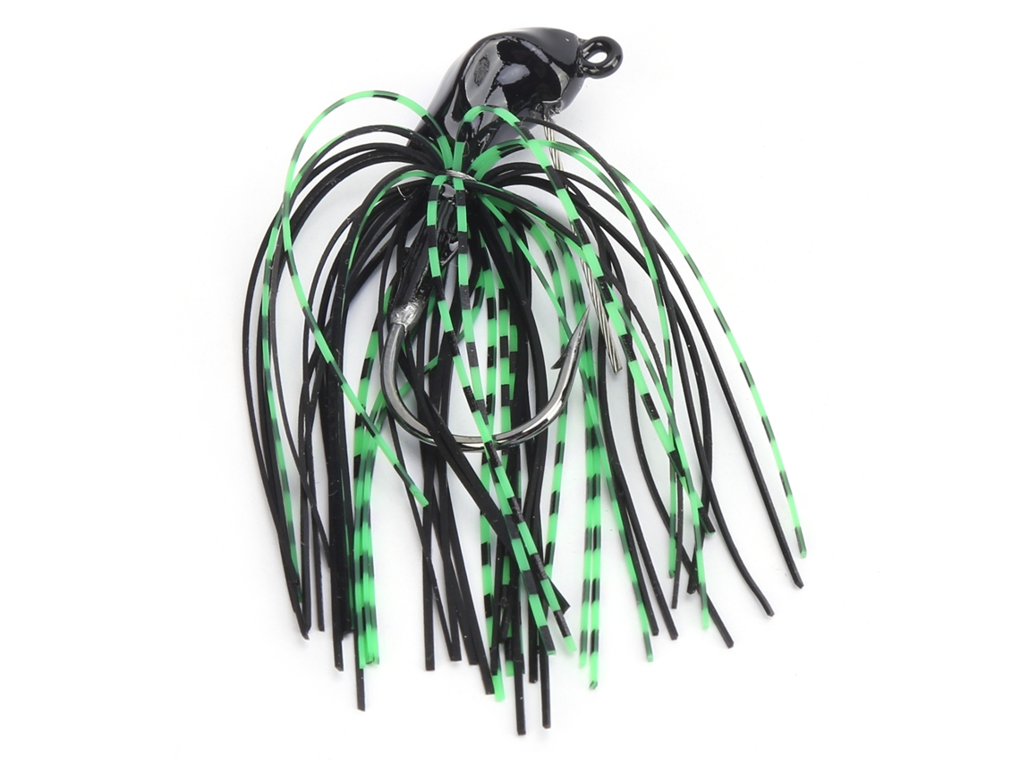 Isca Spinnerbait Antiencalhe para Peixe D'água Doce e Salgada