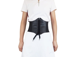 2026 2pcs Cinturón Elástico Ancho para Mujer Chica Con Cierre Corset Cinchado de Cuero Pu para Camisas Amplias Y Outfits Casuales o Elegantes