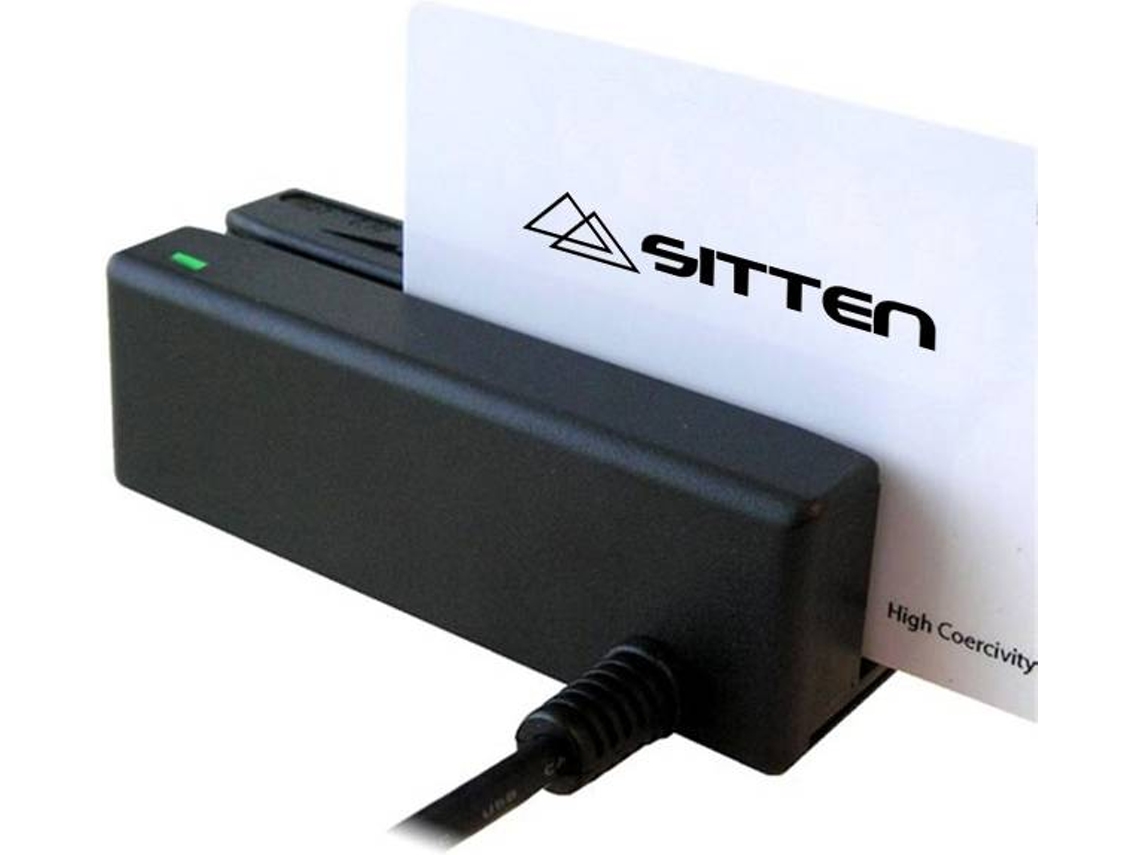 Leitor de Cartões SITTEN Banda Magnética (Interface: USB)