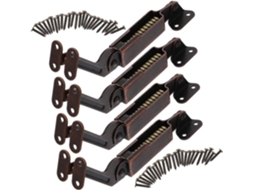 Conjunto De 4 Dobradiças Suporte Para Tampa Armários E Móveis, Ferro