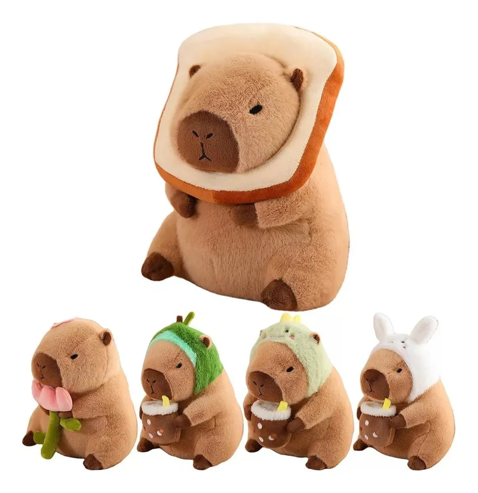 Fj Capivara De Pelúcia 30 Cm, Lindos Brinquedos De Pelúcia Capivaravayotoy
