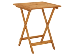 Garden Table, Garden Tables Vidaxl Marrom Madeira De Acácia (n/a)