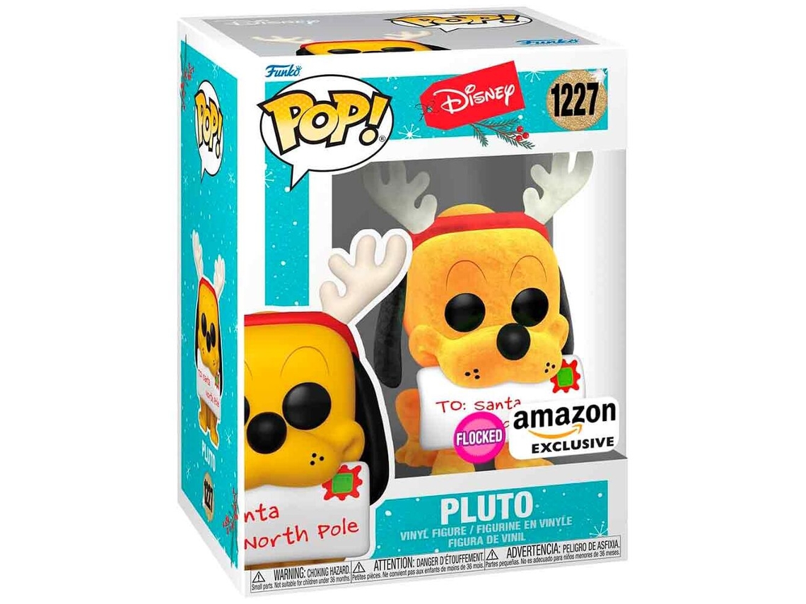 Figura Pop Disney Holiday Pluto Exclusivo