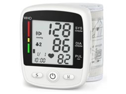 Monitor De Pressão Arterial De Pulso Com Voz Grande Display Lcd Pulseira Ajustável 5,3 7,7 Polegadas Nicecee