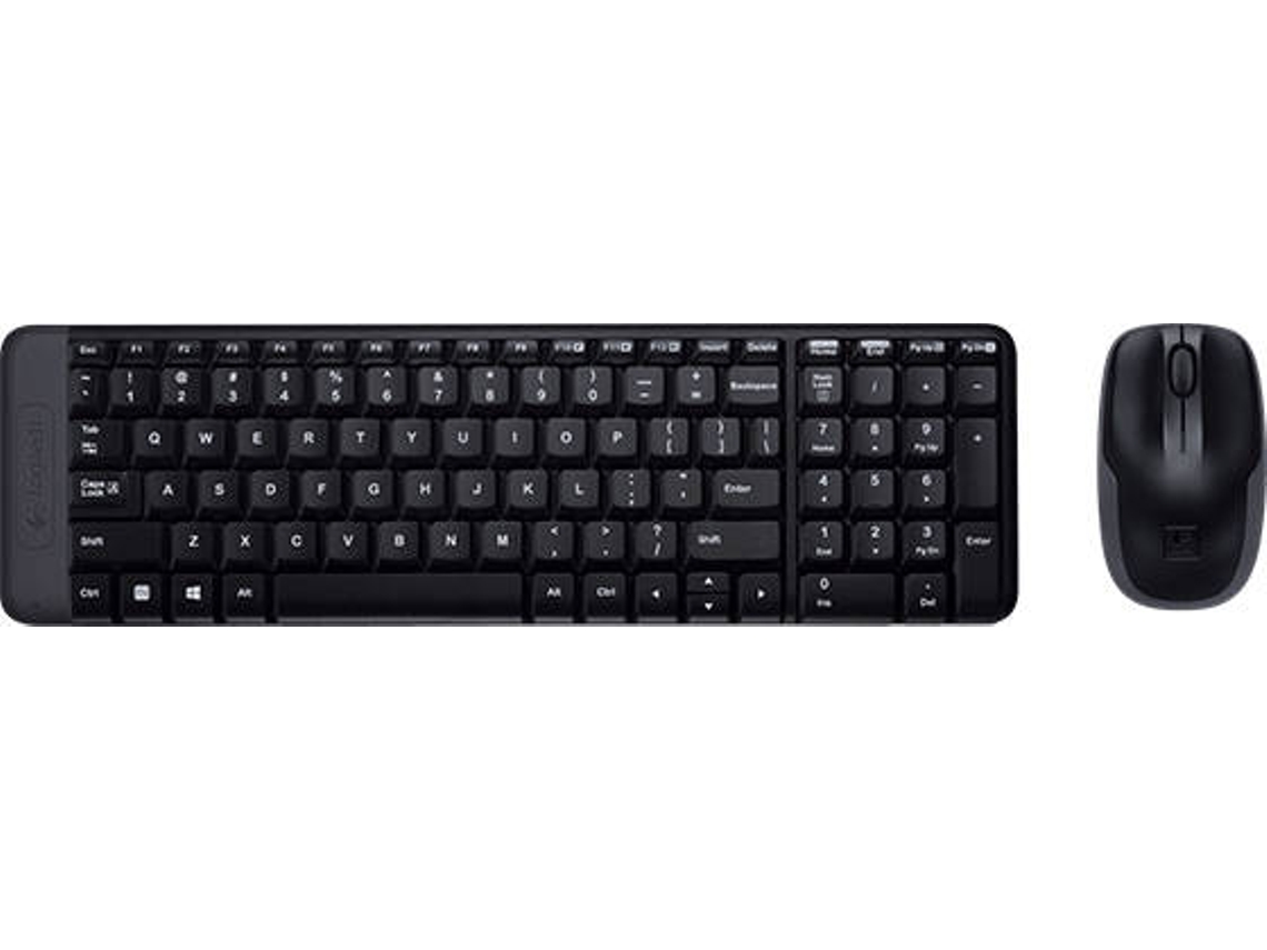 Teclado LOGITECH MK220 (Wireless - Teclado Numérico)