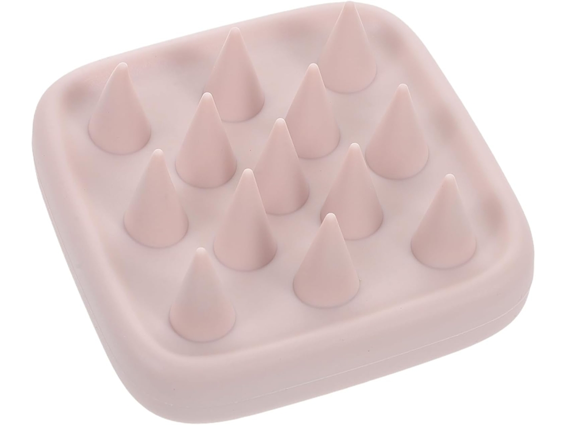 Escova De Silicone Para Massagem Corporal E Limpeza Profunda No Banho Em Viagens