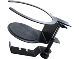 Suporte Giratório para Ouvido Fones, Suporte para Copo, Clipes Simples, Sem Necessidade de Furar.
