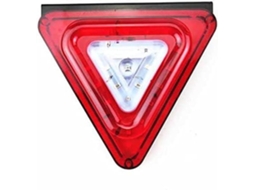Luz Estroboscópica Triangular Riloer 24v, Farol De Sinalização Emergência, À Prova D Água, Universal, Compatível Com