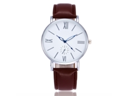 Reloj De Cuarzo Elegante Casual Clásico Para Hombres Regalo (negro)