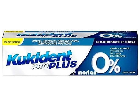 Creme Adesivo KUKIDENT Pro Plus 0%