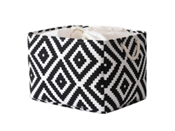 2026 canasta de Almacenamiento Grande Con Tapa Plegable de Tela Decorativa para Estantes 52x40x35cm